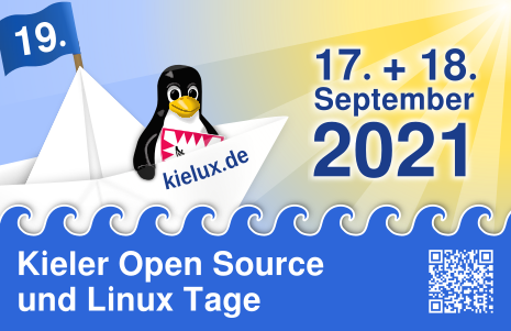Die 19. Kieler Open Source und Linux Tage sind am 17. und 18.9.2021